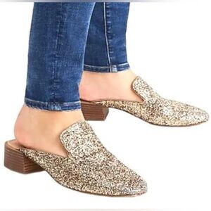 Madewell Willa Mule Loafers - Women | Color: Gold | Size: 7.5